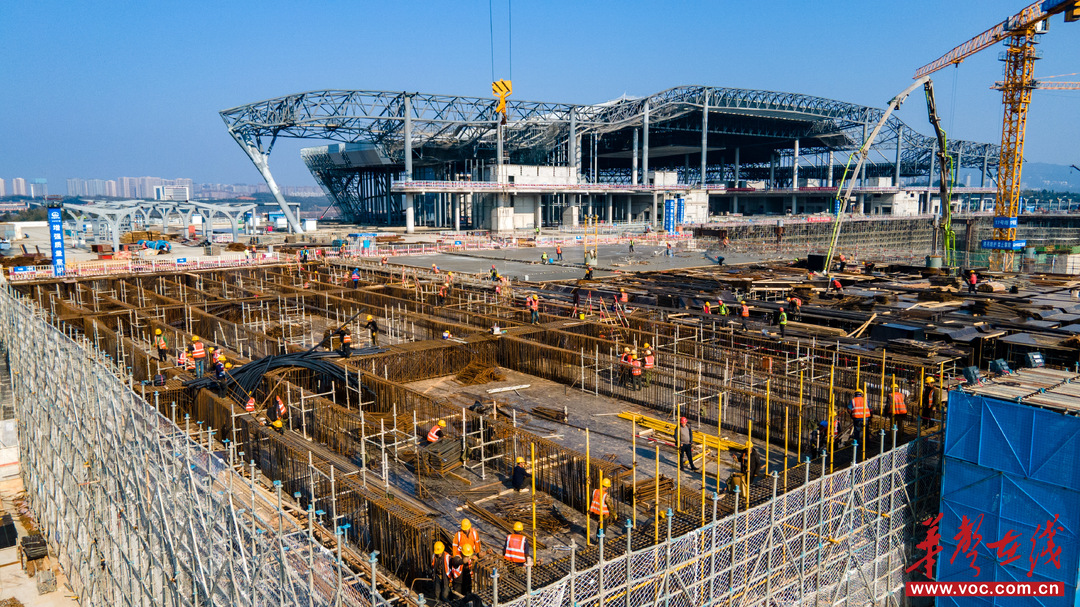 冲刺！长沙西站建设正酣，建成后年旅客量将超1500万人次